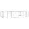 Outdoor Dog Kennel Galvanized Steel 364.7 ft¬≤