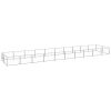 Dog Kennel Silver 215.3 ft¬≤ Steel