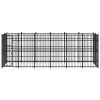 Outdoor Dog Kennel Steel 119 ft¬≤